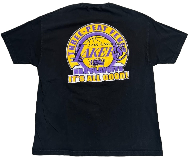 Los Angeles Lakers '2002 Playoffs' Vintage Tee