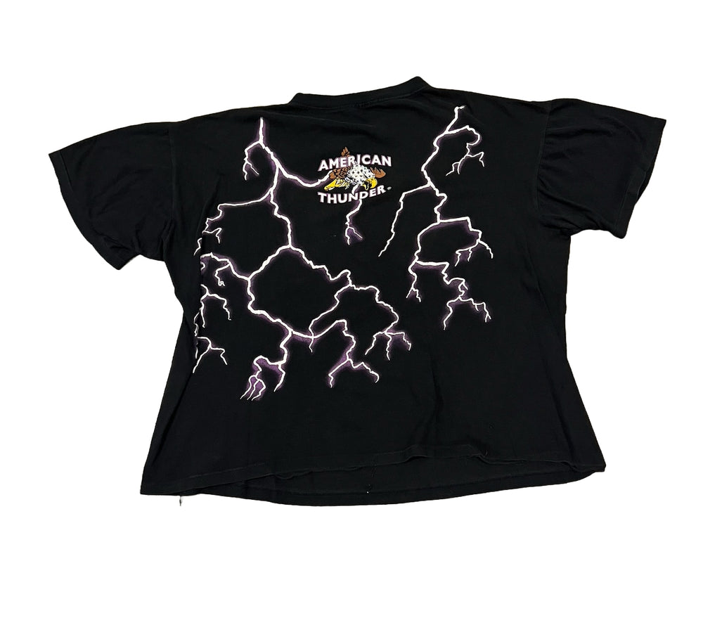 American Thunder 'Ride The Best' Studded Vintage Tee