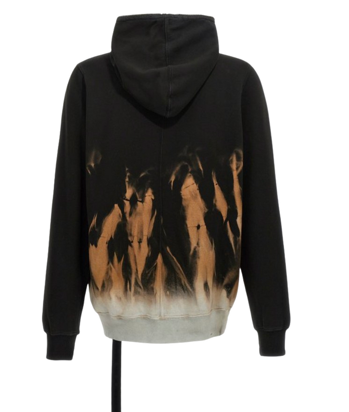 Rick Owens DRKSHDW  'Black/Terra' Jumbo Gimp Hoodie