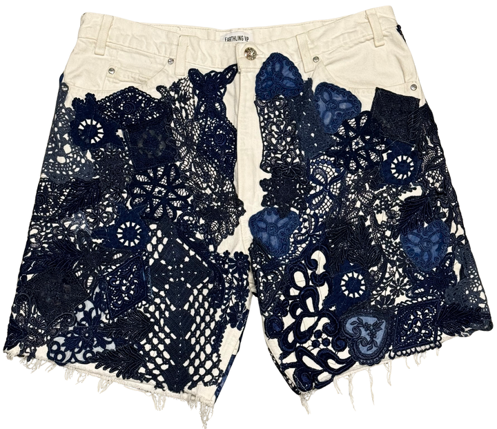 Earthling VIP 'Blue' Poetic Lust Jean Shorts