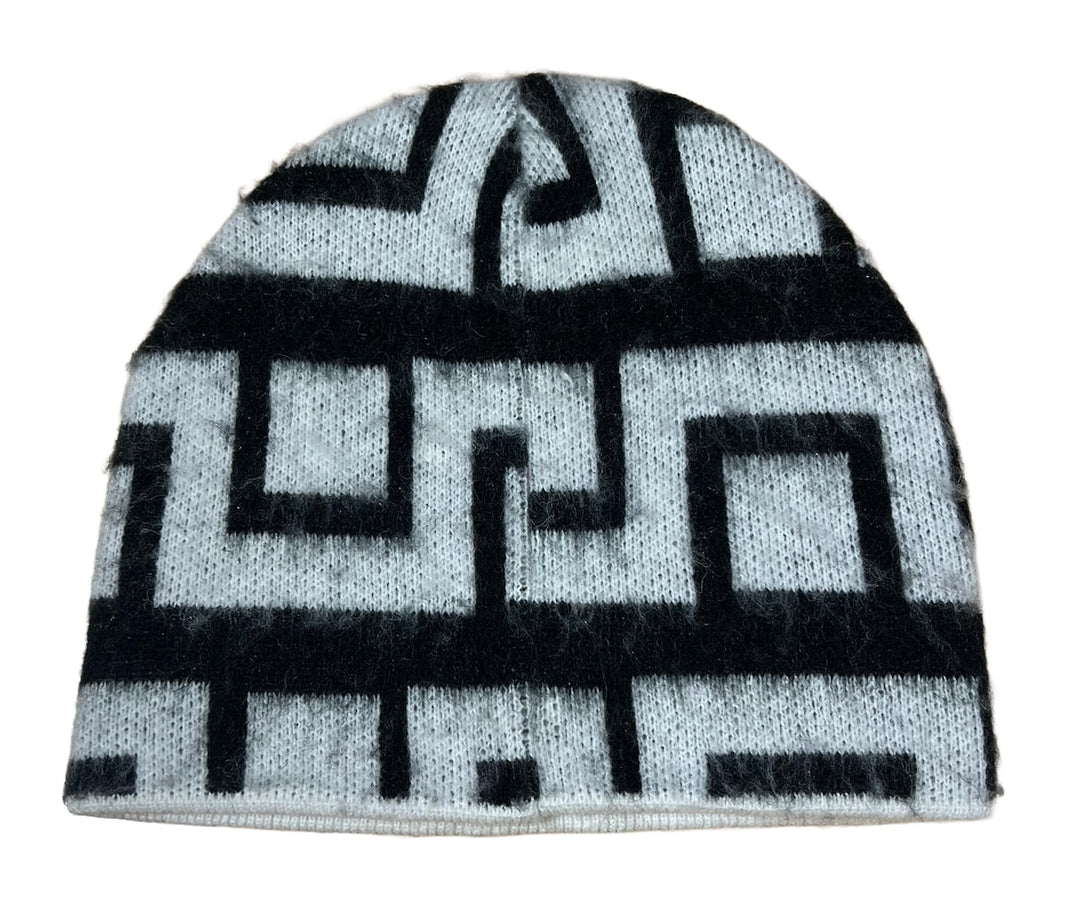 Vertabrae 'Mohair' Black Beanie