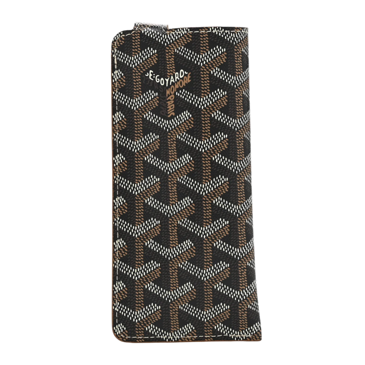 Goyard 'Montmartre Black/Gold' Glasses Case
