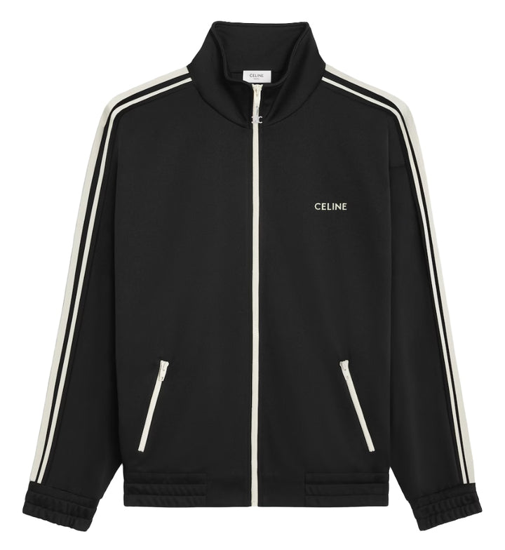 Celine 'Double Face' Black Track Jacket