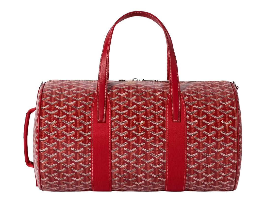 Goyard 'Red' Barrel 40 Sports Bag