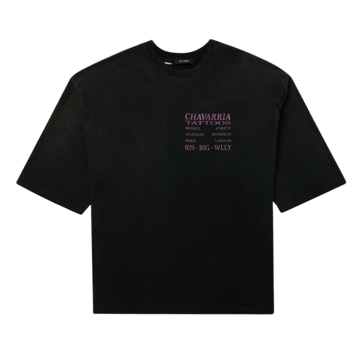 Willy Chavarria 'Black' Willy Tattoo Tee