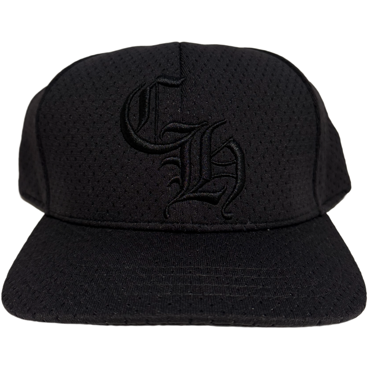 Chrome Hearts 'All Black' CH Mesh Baseball Hat