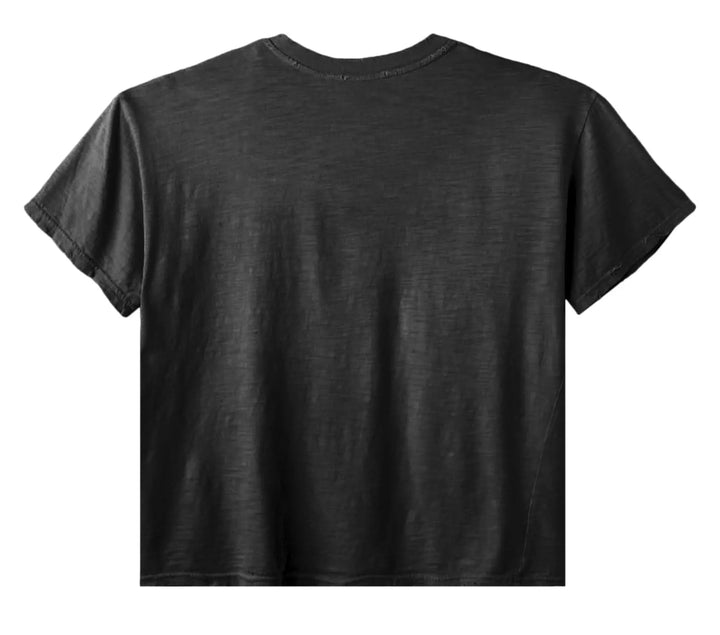 Gold + Vintage Gallery Raspberry Hills 'Sprint' Black Tee