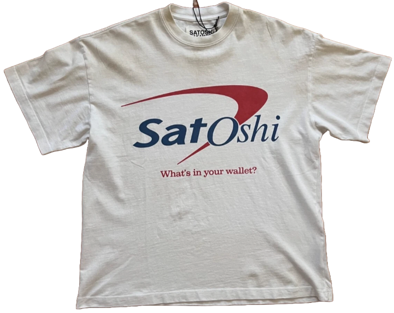 Satoshi Nakamoto 'Bank Satoshi' Tee