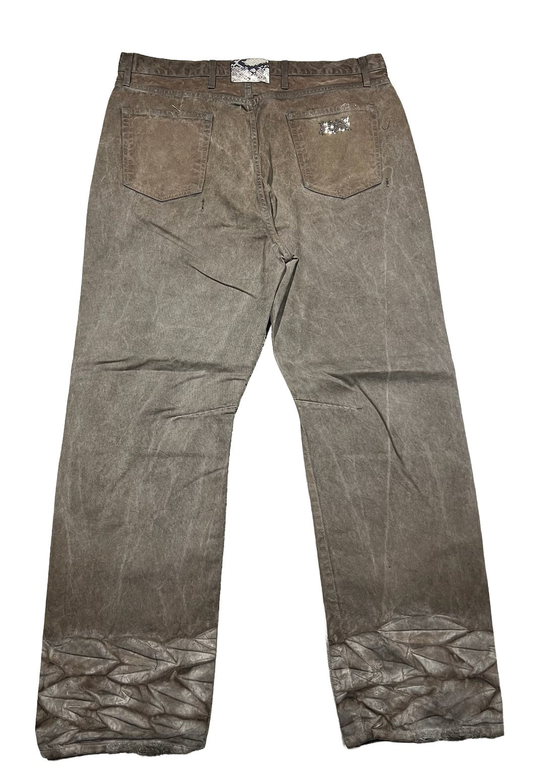 Bossi 'Stone Wash' Brown Jeans