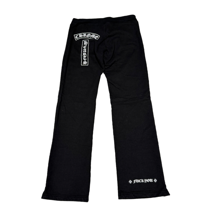 Chrome Hearts 'T Bar F You' Black Sweatpants