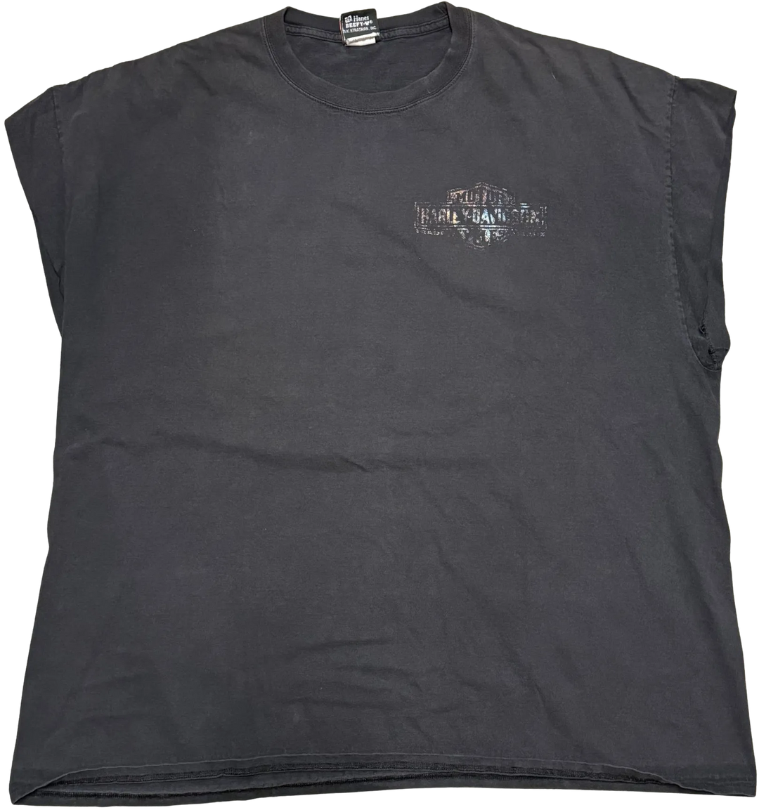 Harley Davidson 'Key West' Vintage Cutoff Tee