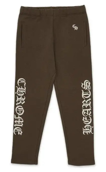 Chrome Hearts 'Slo Ride' Brown Sweatpants