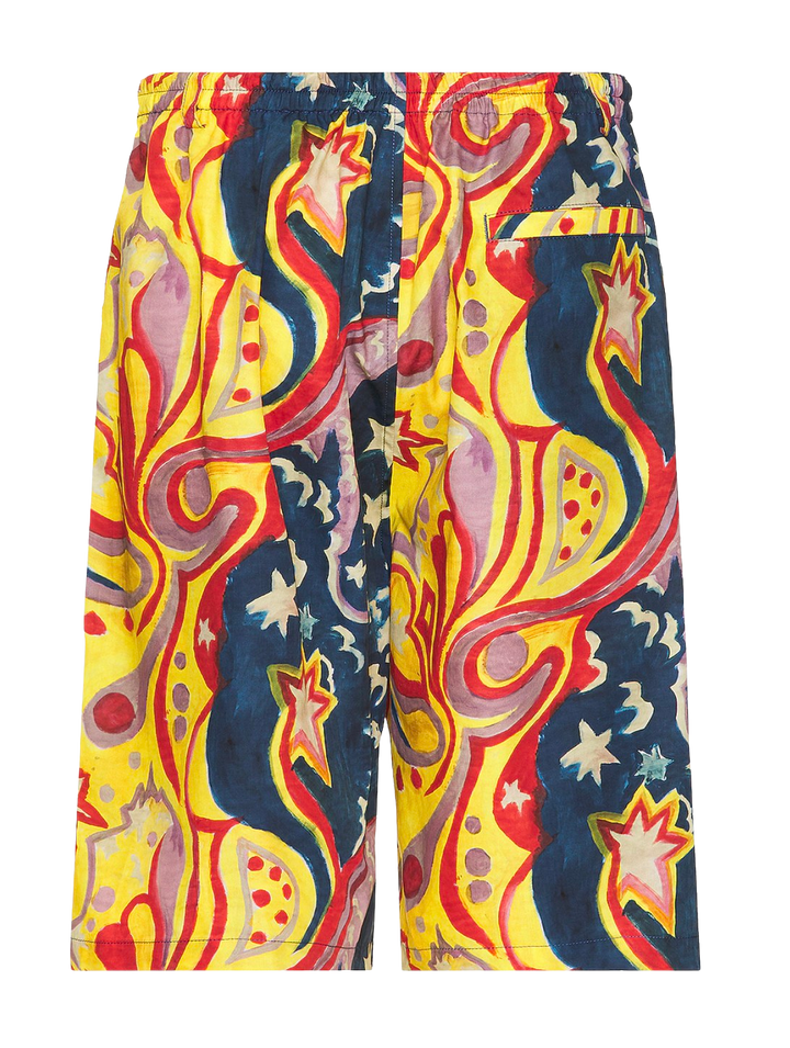 Marni x No Vacancy Inn Galactic Paradise Multicolor Shorts