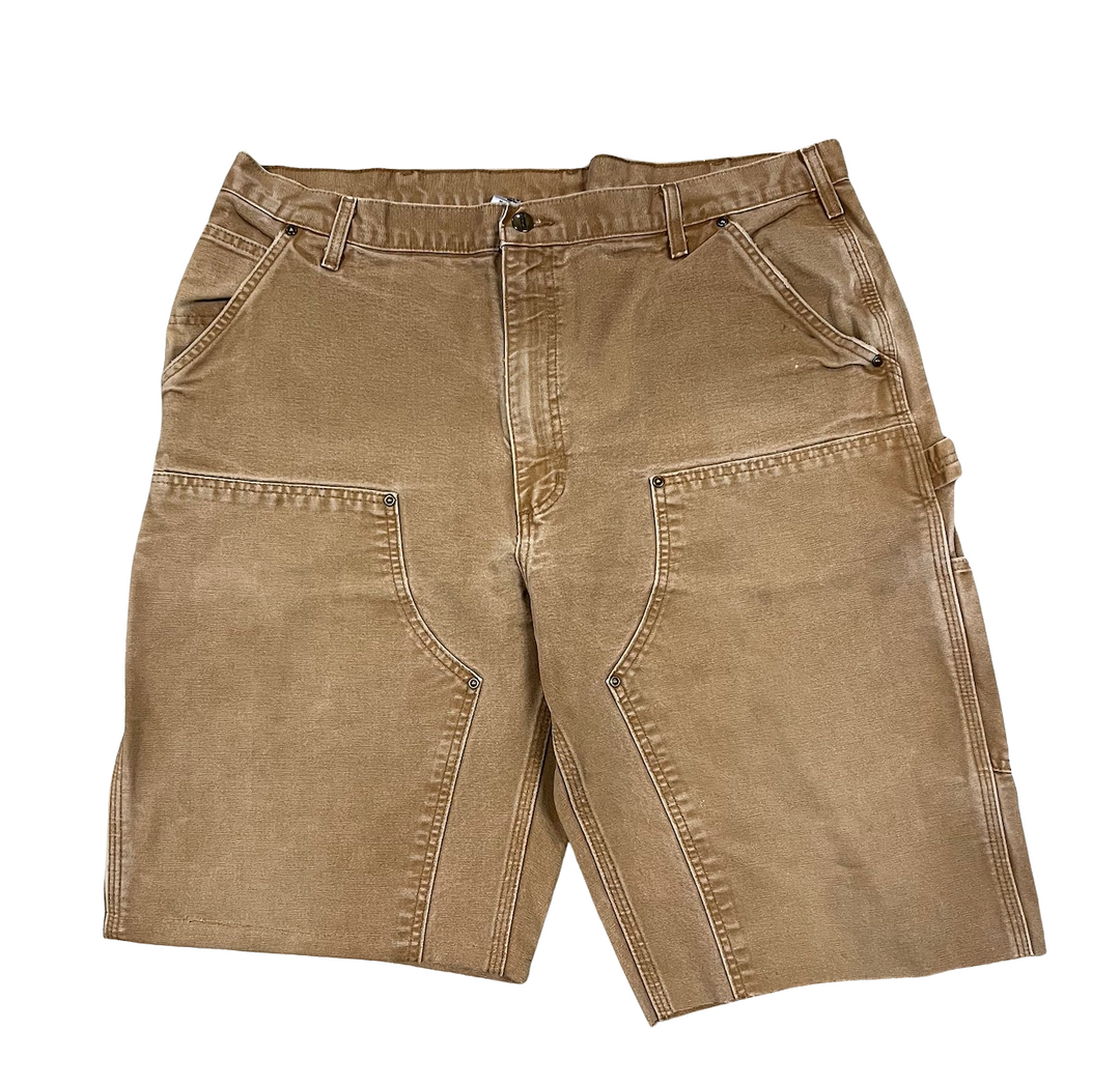 Carhartt 'Tan Denim' Double Knee Carpenter Shorts