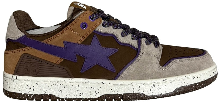 A Bathing Ape Bape Sta 'Brown Purple'