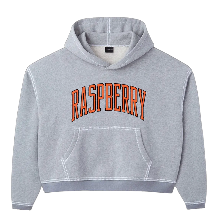 Gold+Vintage Gallery Raspberry Hills 'SF Grey' Hoodie