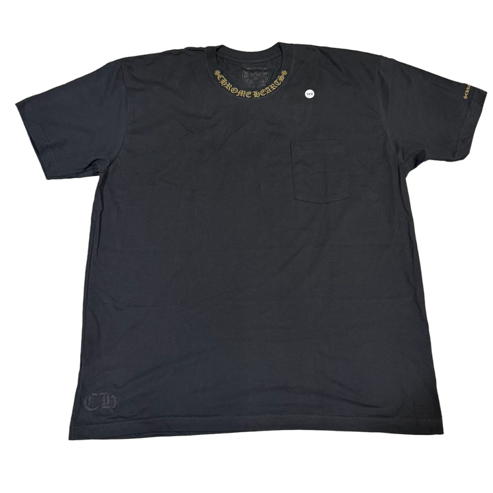 Chrome Hearts 'Olive' Collar Logo Tee