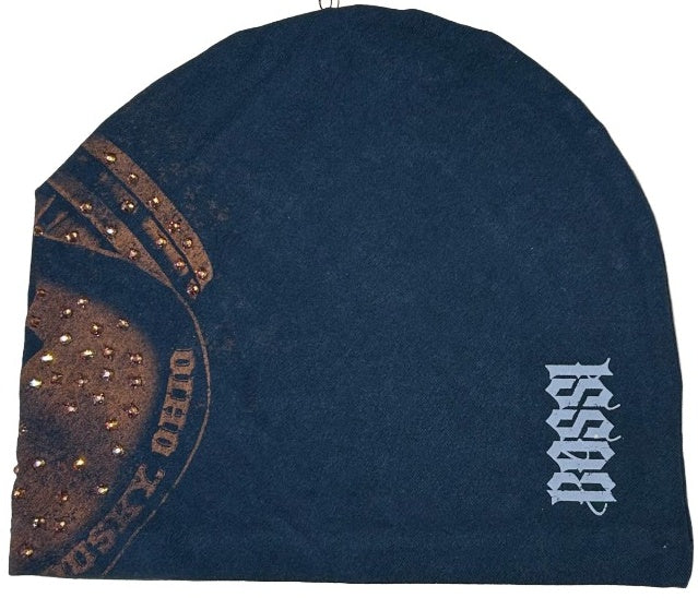Bossi ' Guitar Saloon' Rhinestone Vintage Beanie