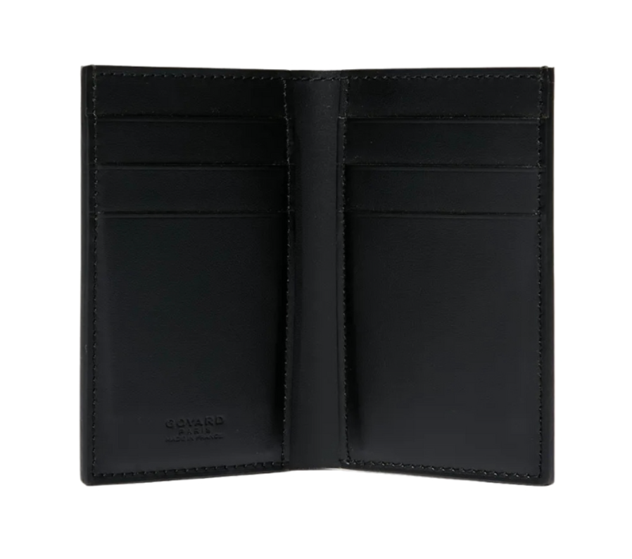 Goyard 'Jet Black' Saint Pierre Card Wallet