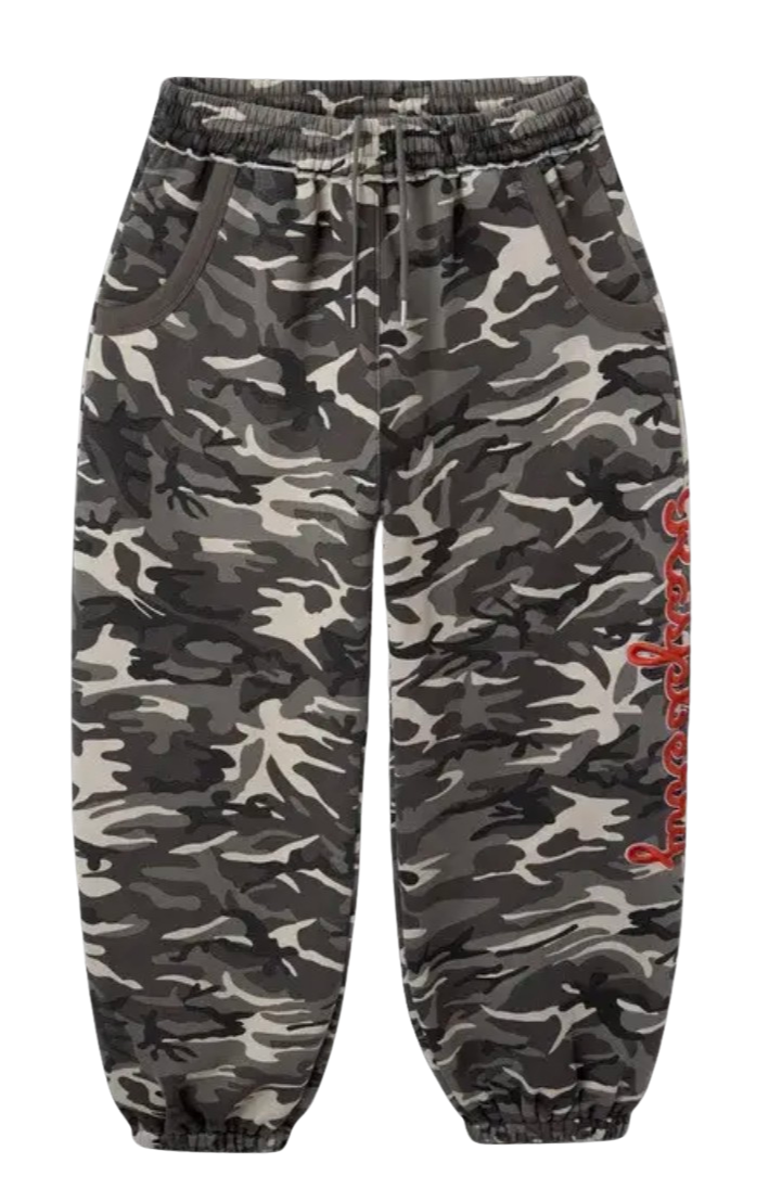 Gold+Vintage Gallery Raspberry Hills Snow Camo Sweats