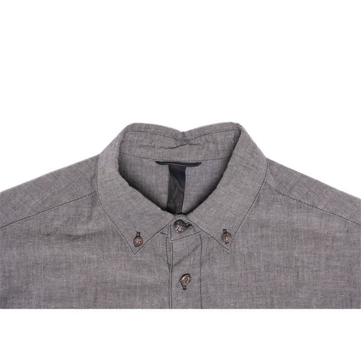 Chrome Hearts 'Grey Sterling Silver' Button Up Shirt