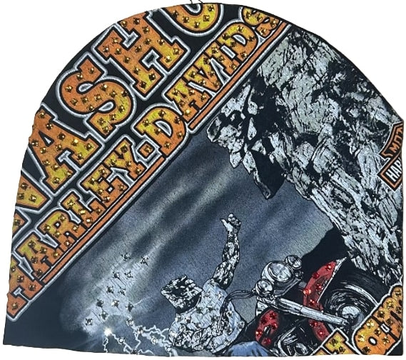 Bossi 'Stone Statue' Rhinestone Vintage Beanie