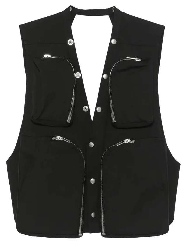 Rick Owens Cargo Vest 'Black'