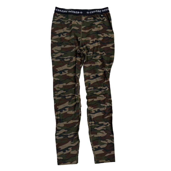 Chrome Hearts 'Horseshoe Logo' Camo Leggings