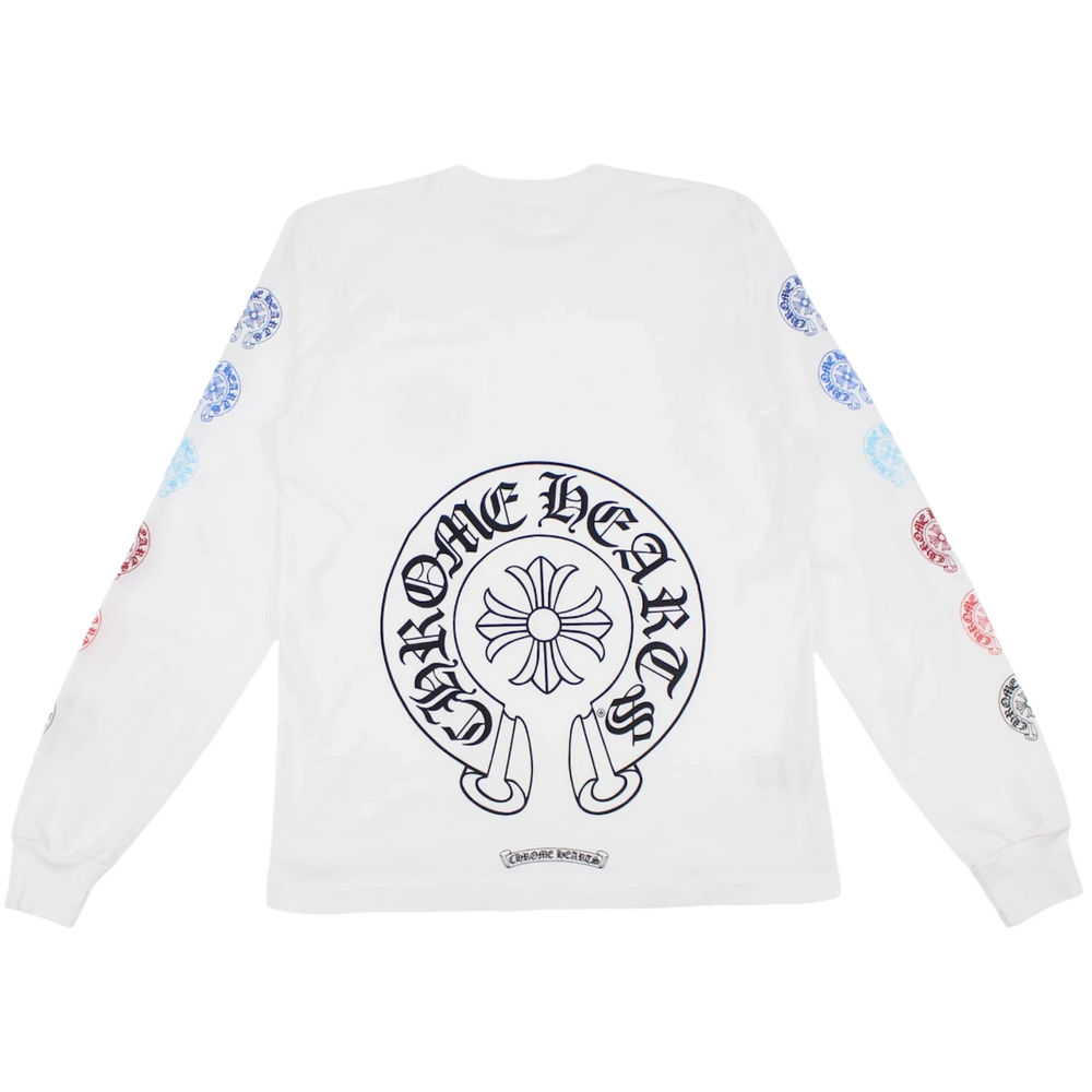 Chrome Hearts 'Multicolor' Horse Shoe Longsleeve Tee