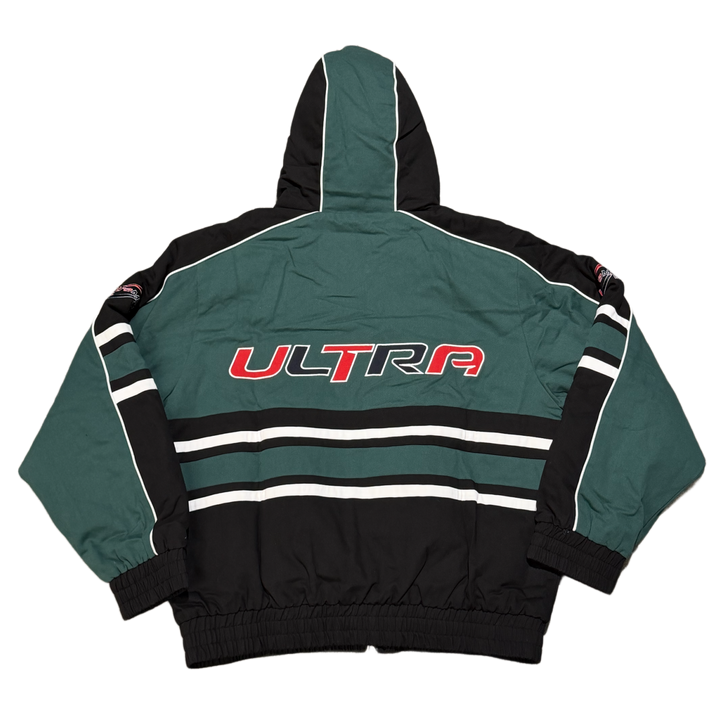 Ultra Wrld 'Move Intl' Green Puffer Jacket