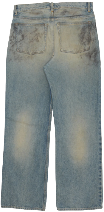 Satoshi Nakamoto 'Rutted Denim' Jeans