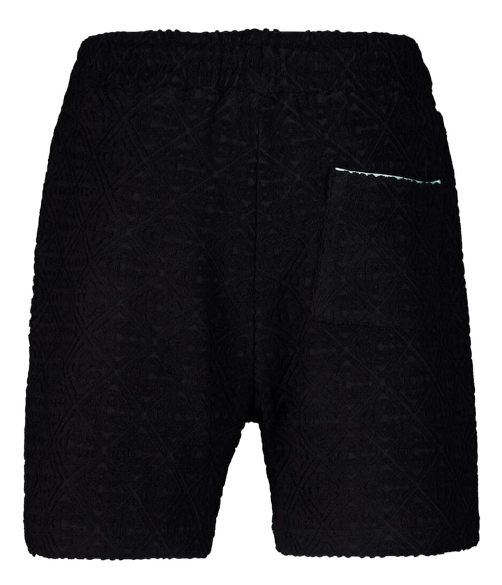 Casablanca 'Black' Monogram Jacquard Towelling Shorts