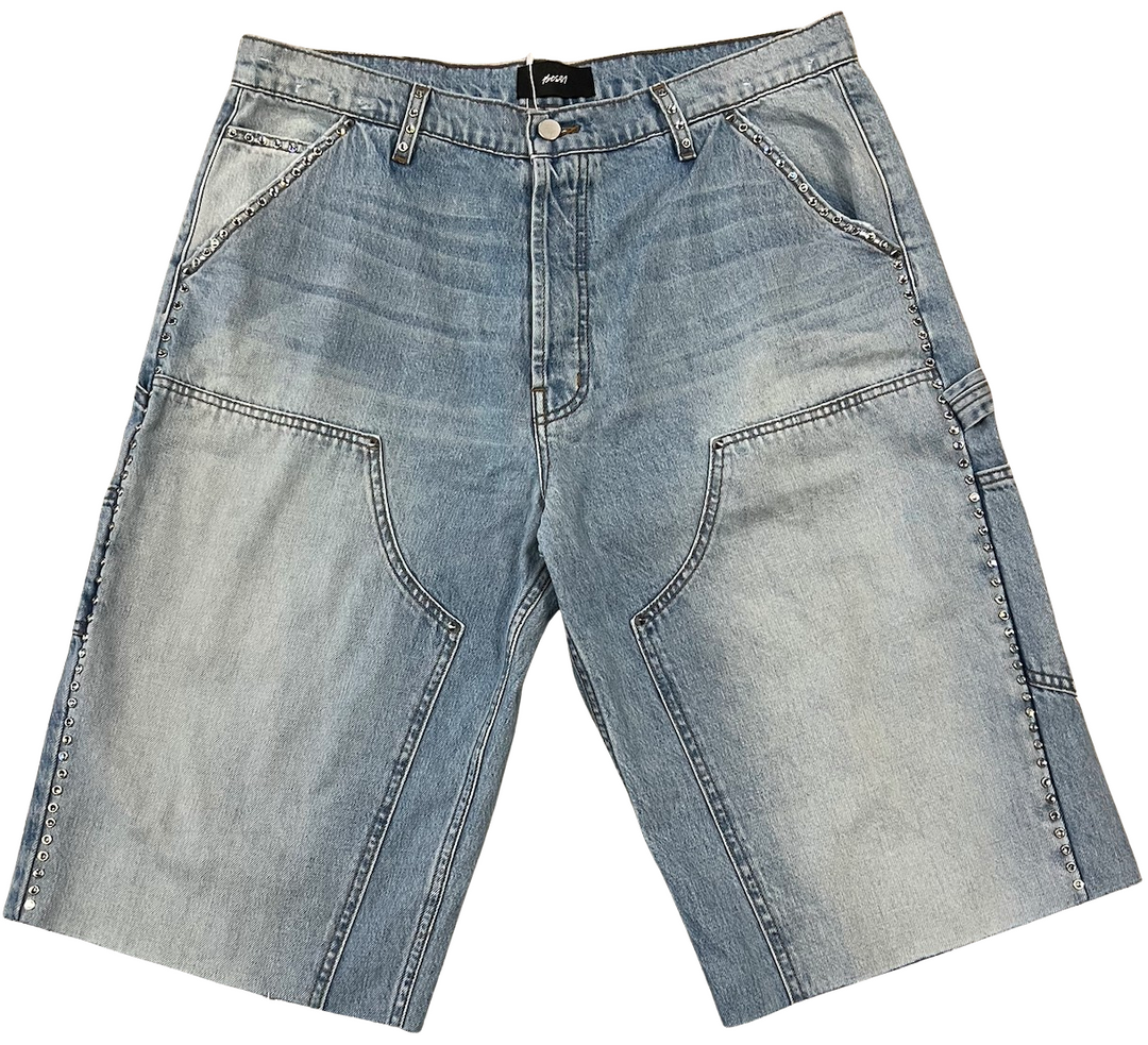 Bossi 'Clear Gem' Light Wash Denim Short