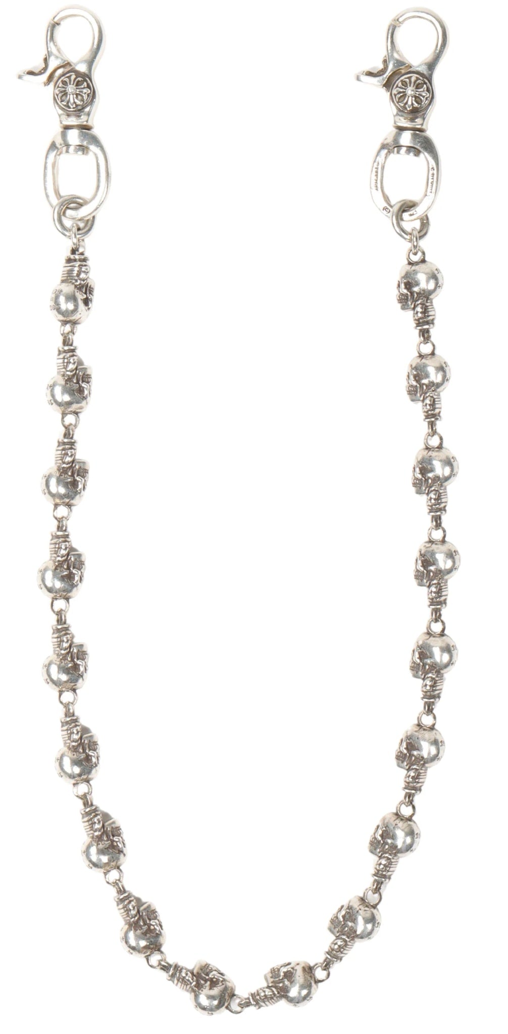 Chrome Hearts Foti 'Skull' 21in Wallet Chain