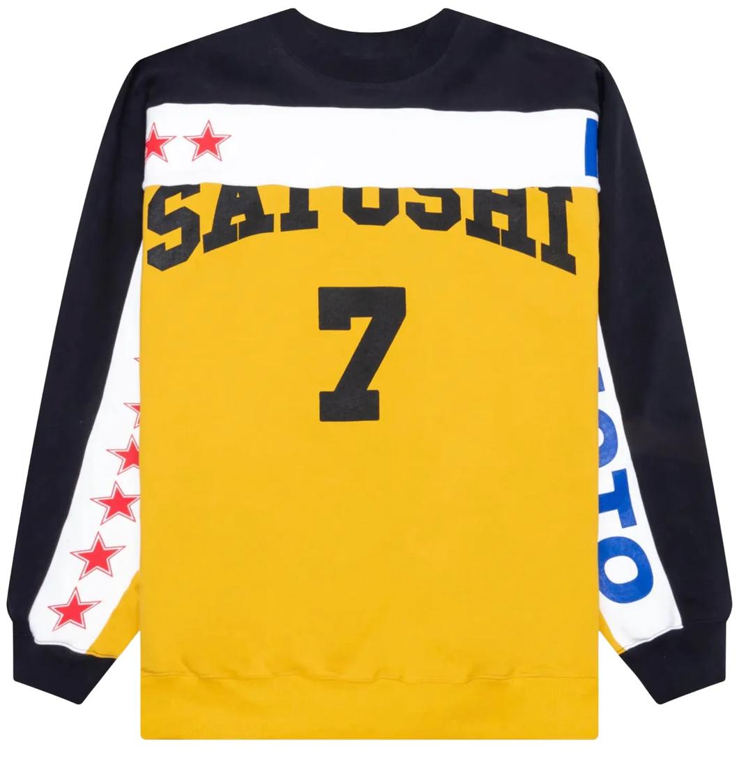 Satoshi Nakamoto 'Team Satoshi' Yellow Crewneck