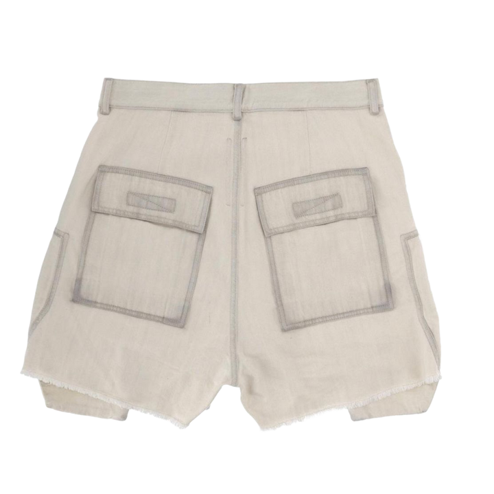 Rick Owens DRKSHDW 'Milk Wash' Bauhaus Shorts