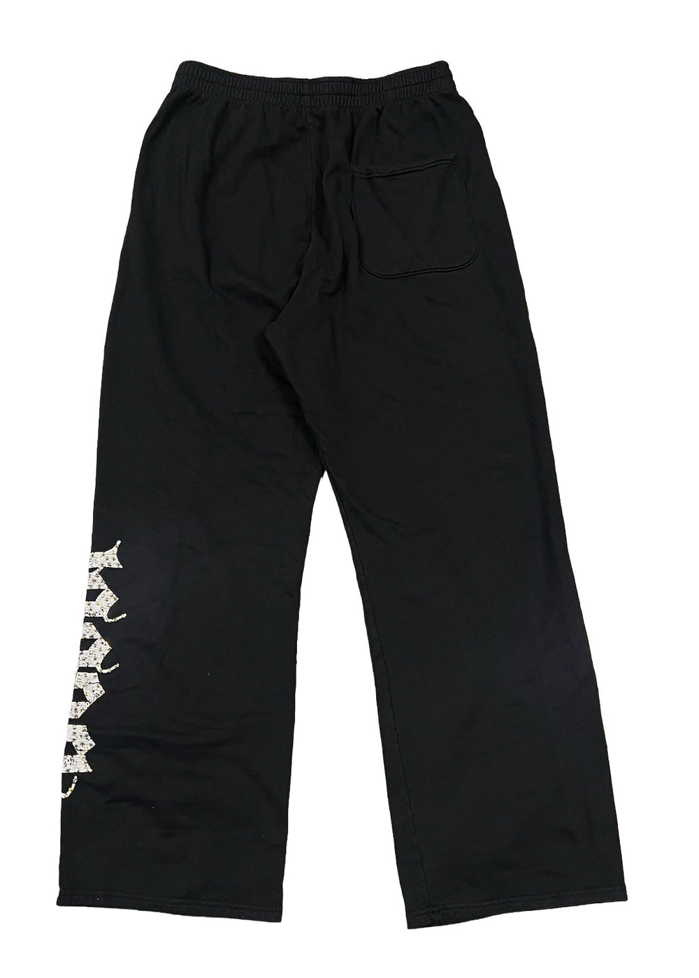 Bossi 'Light Blue Dagger' Black Sweatpants