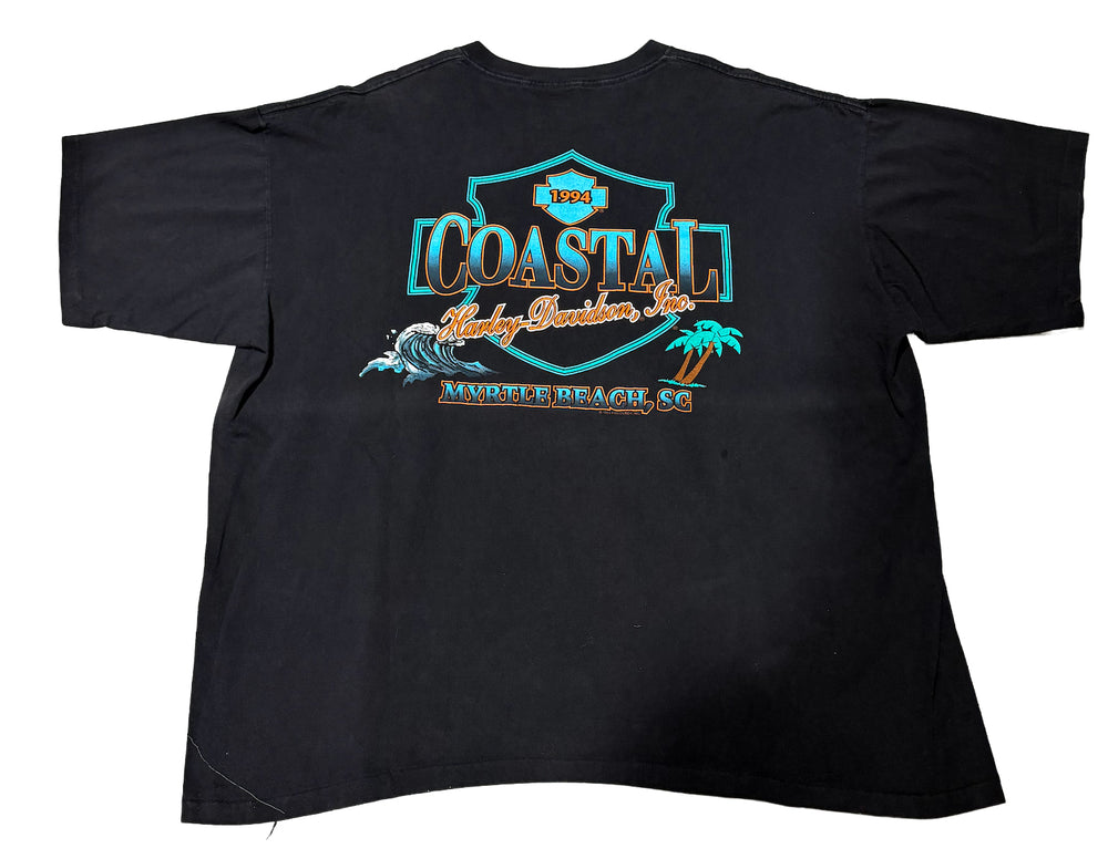 Harley Davidson 'Chrome Coastal' Vintage Tee