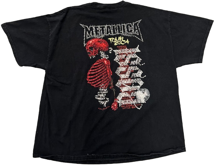 Bossi 'Metallica Pit Boss' Rhinestone Vintage Tee