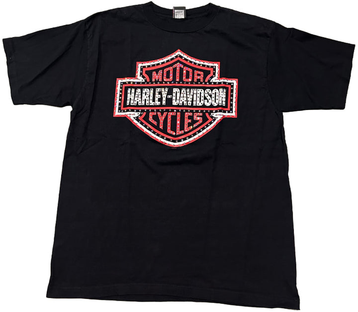 Harely Davidson 'Golden Isles' Rhinestone Vintage Tee