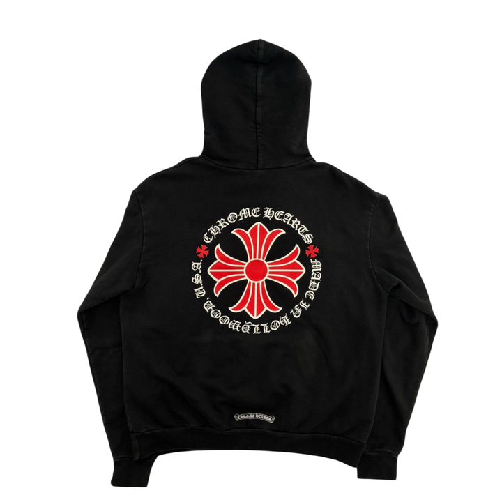 Chrome Hearts 'Made In Hollywood' Plus Cross Logo Hoodie