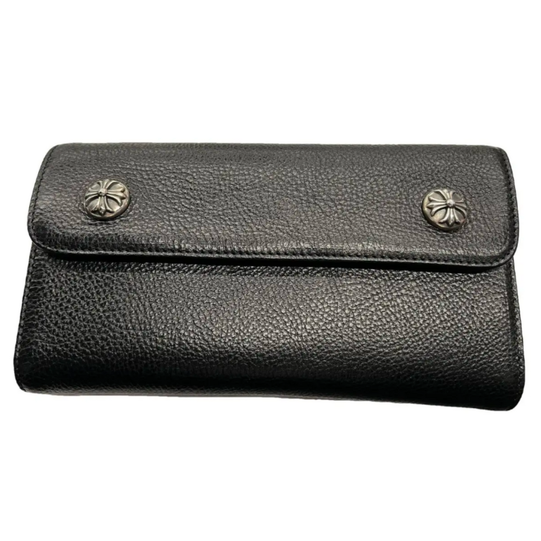 Chrome Hearts 'Black' Leather Small Bag