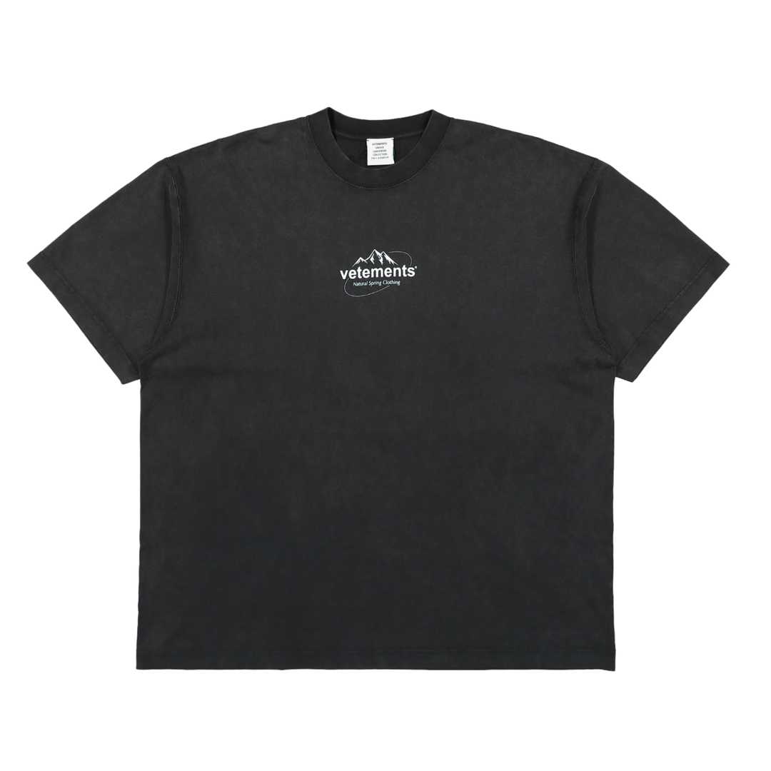 Vetements 'Spring Water' Black Tee