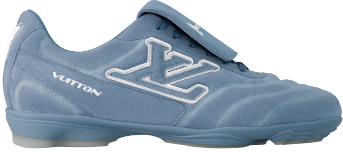 Louis Vuitton 'Blue' Footprint Sneaker