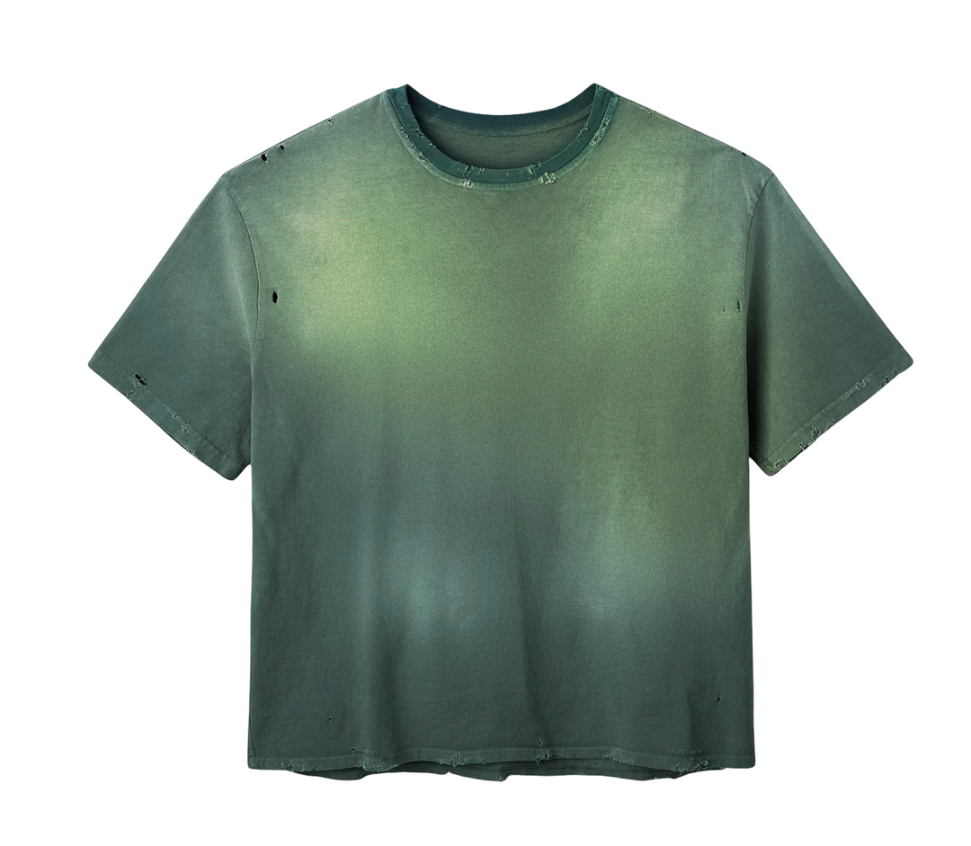 Gold+Vintage Gallery Raspberry Hills 'Emerald Green' Blank Tee