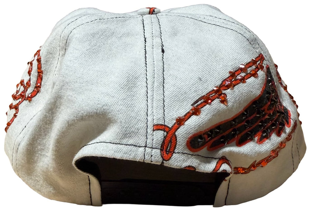 Bossi 'Barbed Engine' Rhinestone Hat