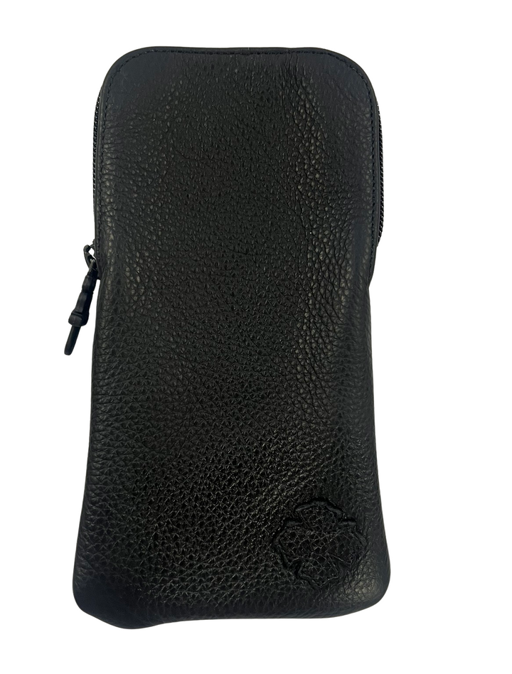 Chrome Hearts Leather Glasses Case XL