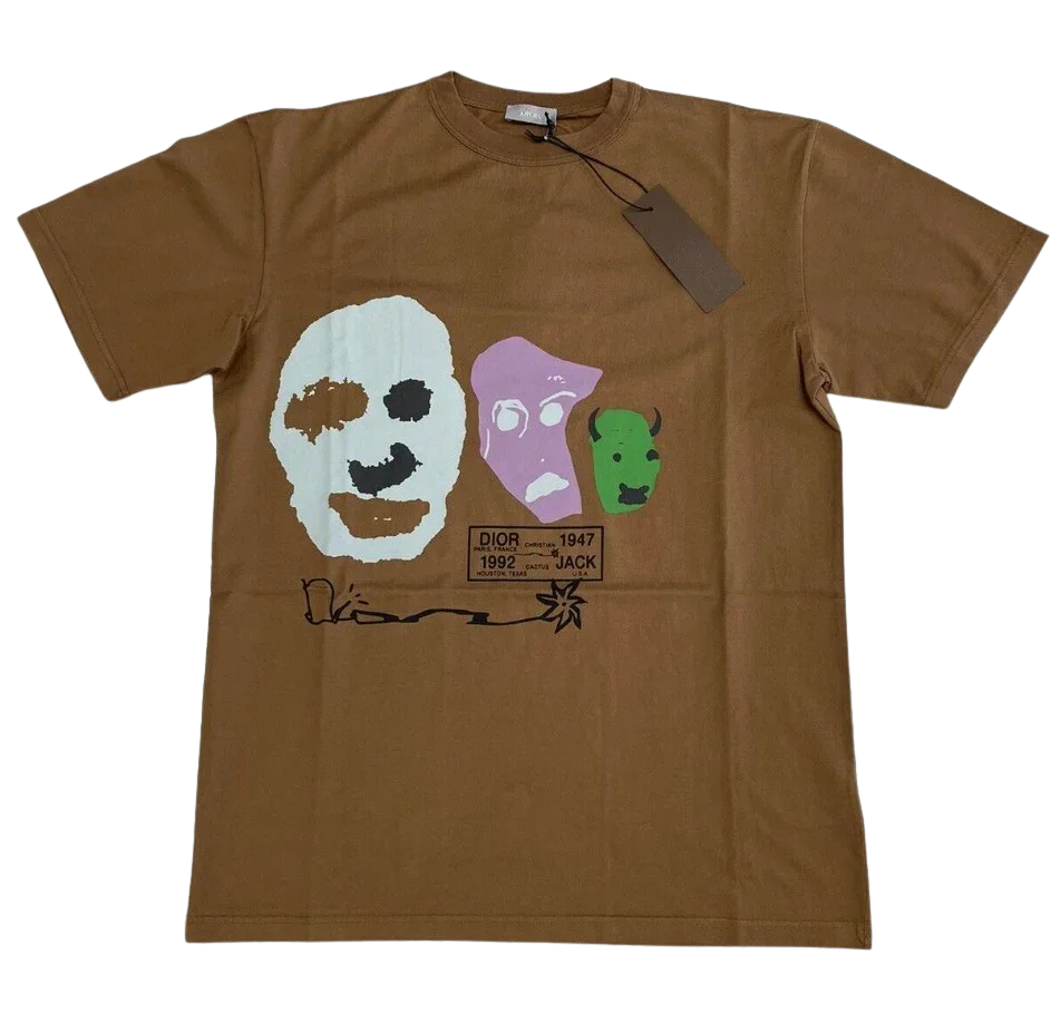 Dior x Cactus Jack Brown Tee