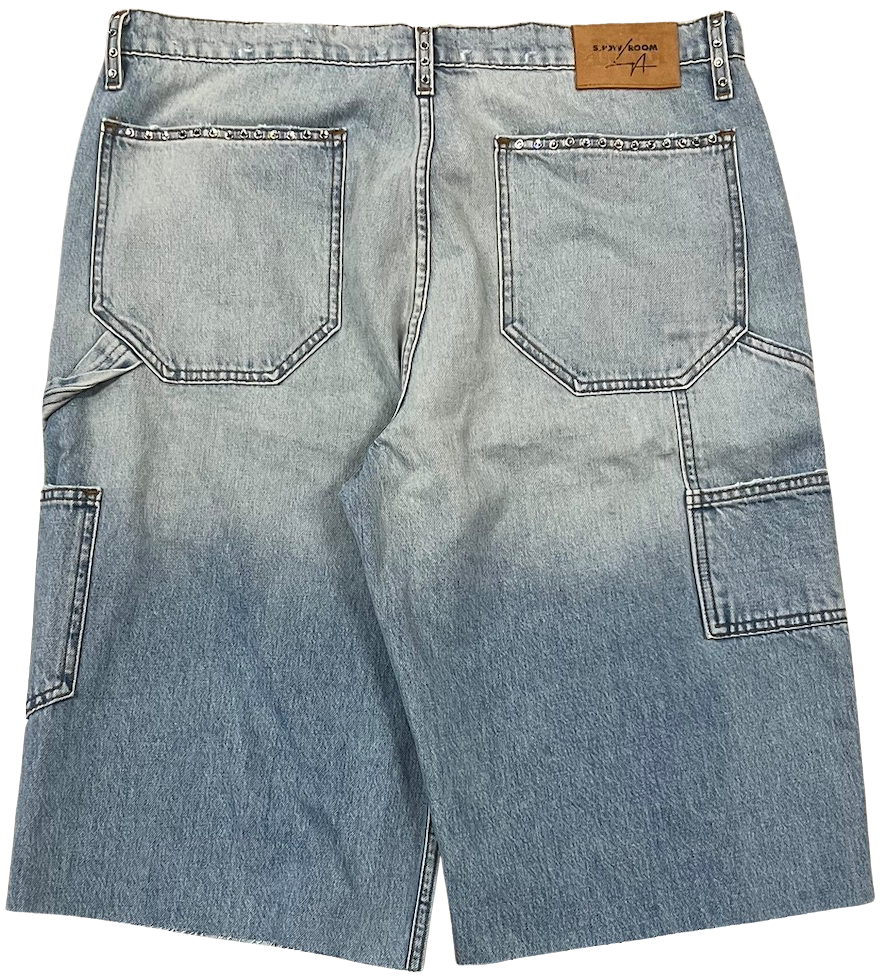 Bossi 'Clear Gem' Light Wash Denim Short
