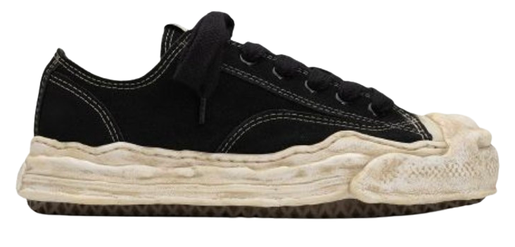 Maison Mihara Yasuhiro 'Black Suede' Hank OG Solo Low